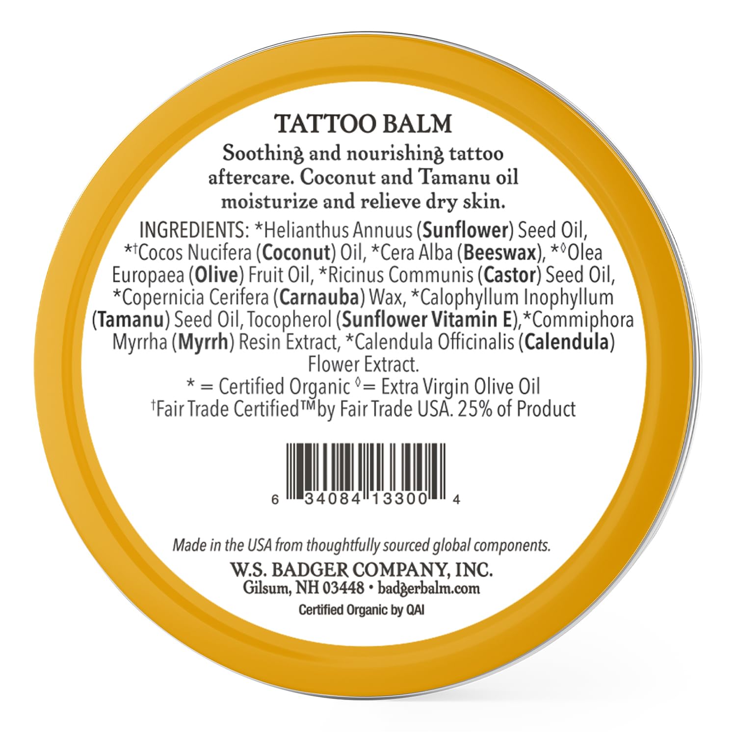 Badger Tattoo Balm, 2.1 Ounce